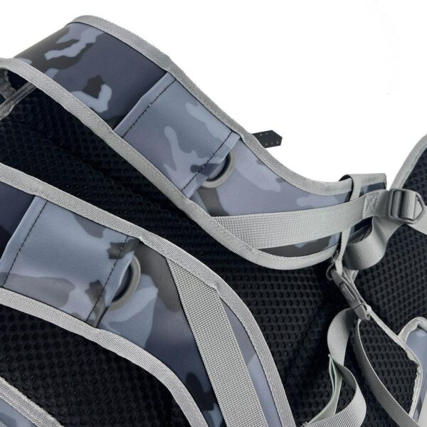 Mochila gris militar - Imagen 4