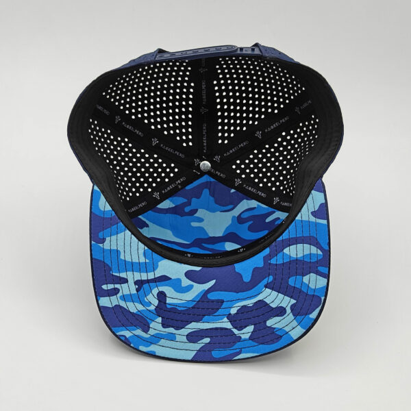 Gorra azul vicera plana - Imagen 2