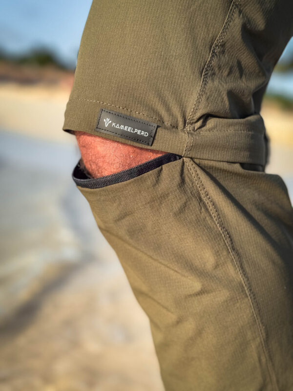 Pantalon marron de pesca - Imagen 3